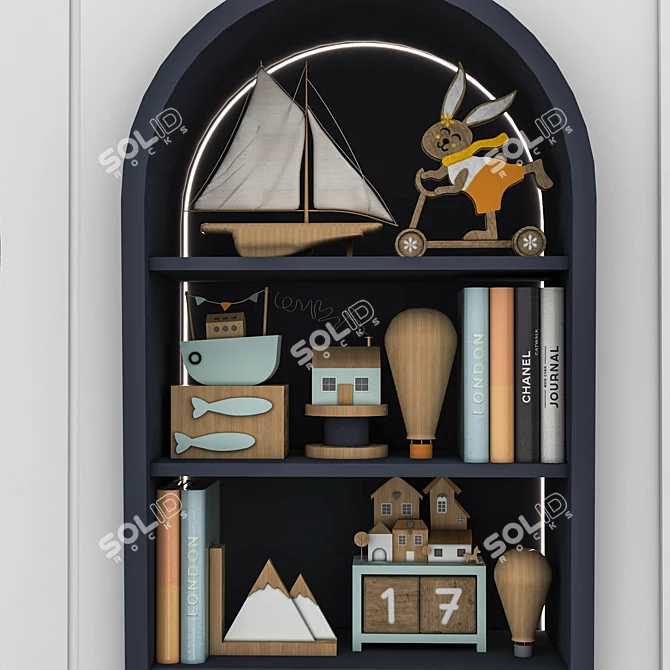 Model Kit: 3D Furniture & Toys 3D model image 3