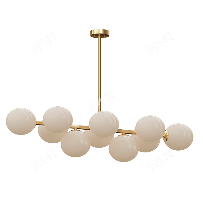 Modern Hanging Lamp Irdа 3D model image 3