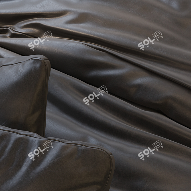 Luxury Leather Texture Set 3D model image 1