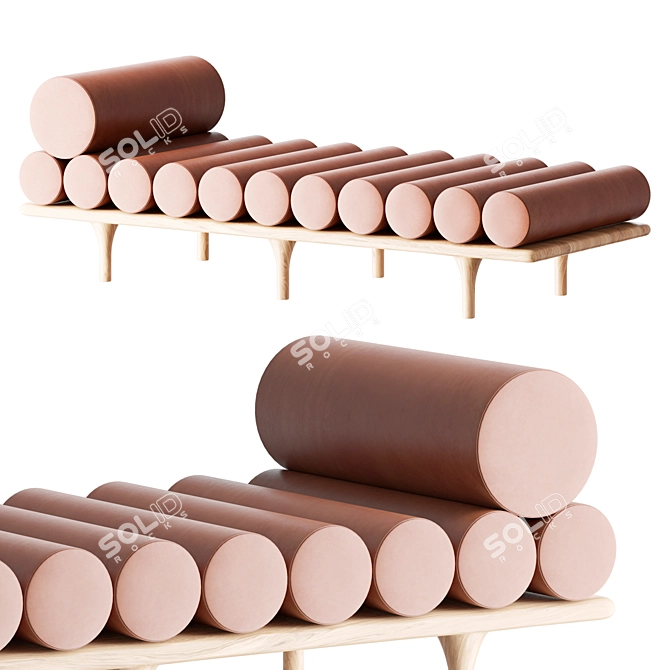 Studiopepe Five to Nine Daybed 3D model image 2