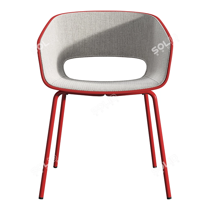 Modern Danish Maree 401 Chair 3D model image 1