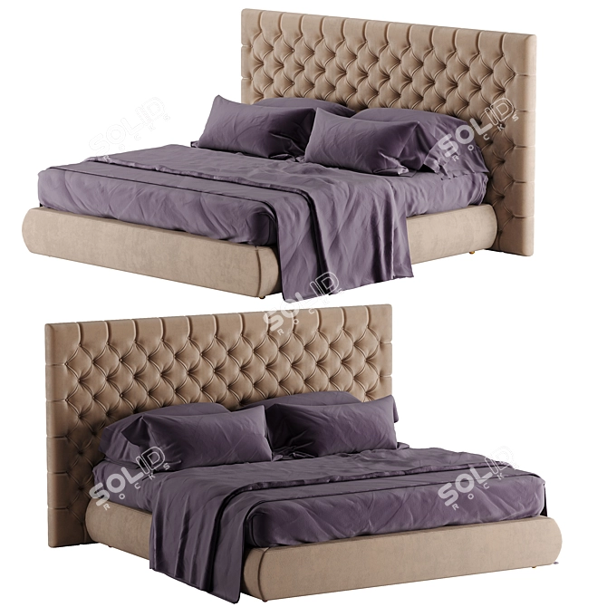 Heaven Baxter 2015 Bed Model 3D model image 1