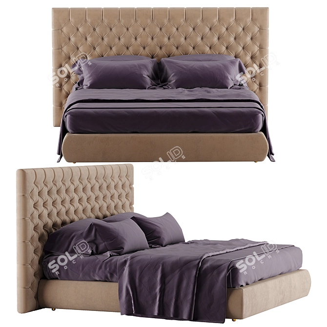 Heaven Baxter 2015 Bed Model 3D model image 2