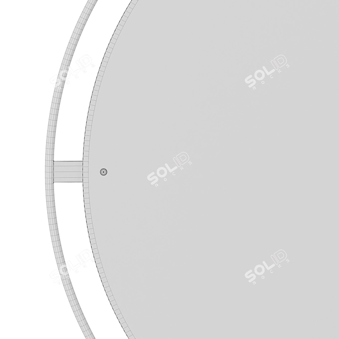 Kroyer-Saetter-Lassen Designed Nimbus Mirror 3D model image 4