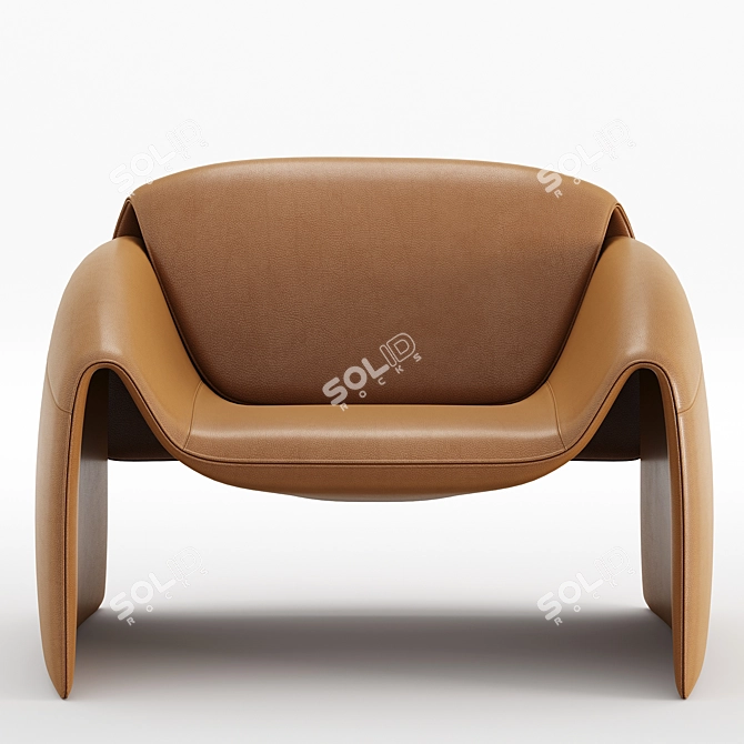 Luxury Modern Poliform Armchair 3D 3D model image 5