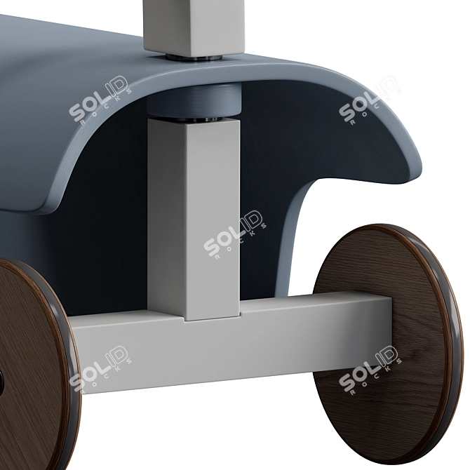 Nyles Ride On Toy - Wood 3D model image 4