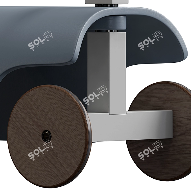 Nyles Ride On Toy - Wood 3D model image 5