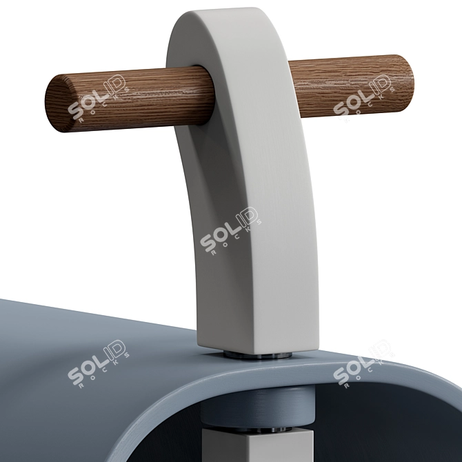 Nyles Ride On Toy - Wood 3D model image 6