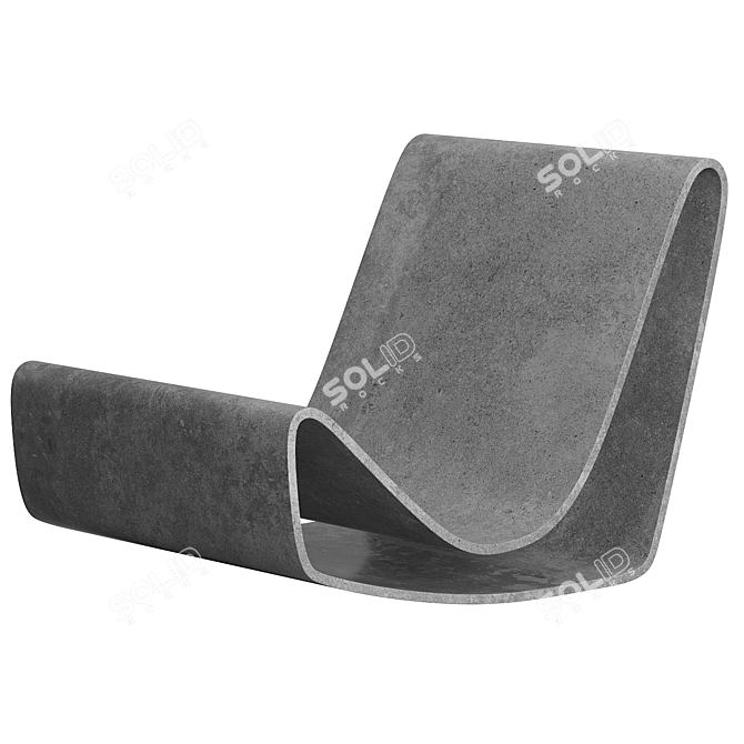 Eternal Elegance Loop Chair 3D model image 1