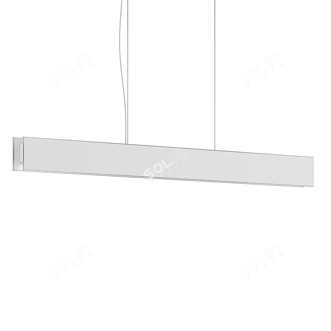 Modern Flight Pendant Light 3D model image 3