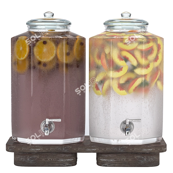 Party Cocktail Dispenser - 202.666 3D model image 1