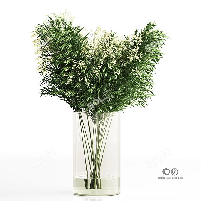 Budget Bouquet Collection Set, 2015 3D model image 1