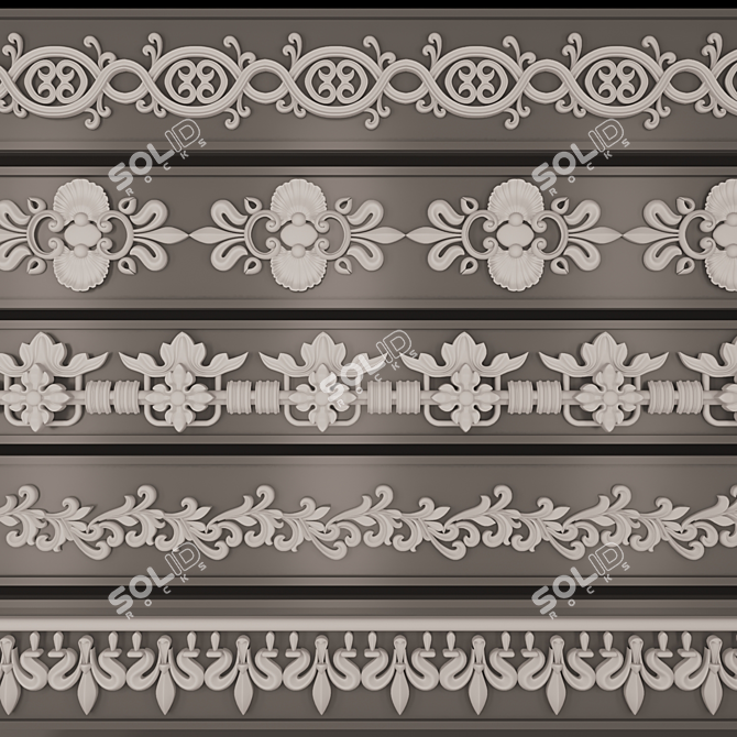 3D Software Ornament Collection 3D model image 3