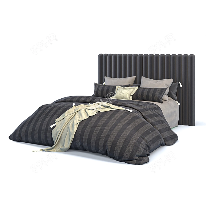 Adairs Australia Polys Bed 3D model image 1
