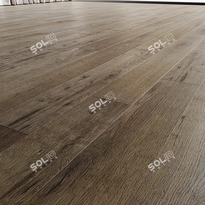 Coswick Grey Velvet Wood Flooring 3D model image 3