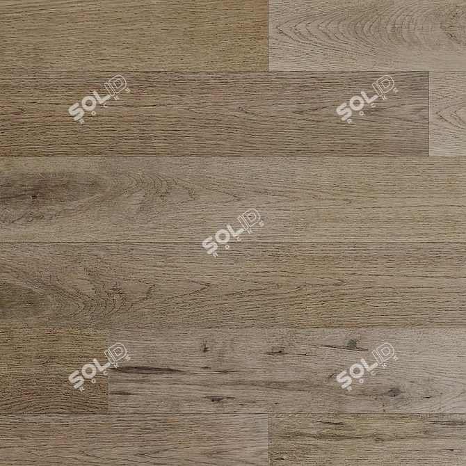 Coswick Grey Velvet Wood Flooring 3D model image 4