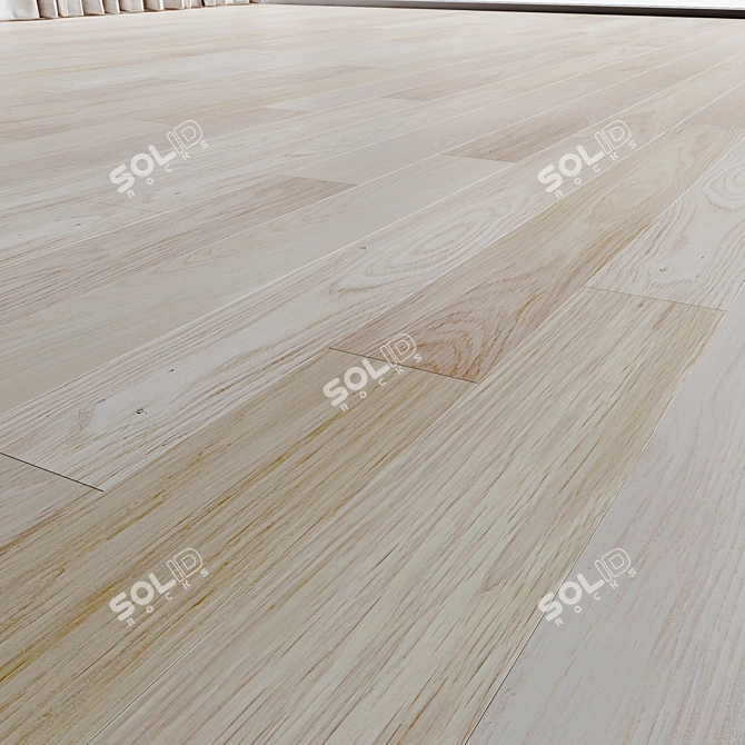 Premium Wood Flooring Textures Pack 3D model image 3