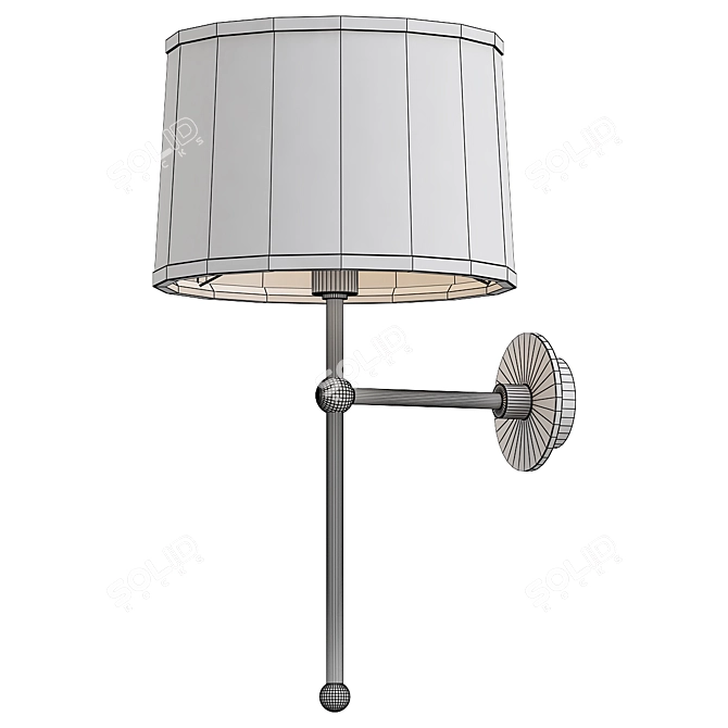 Elegant opDecor Fiora Lamp 3D model image 2