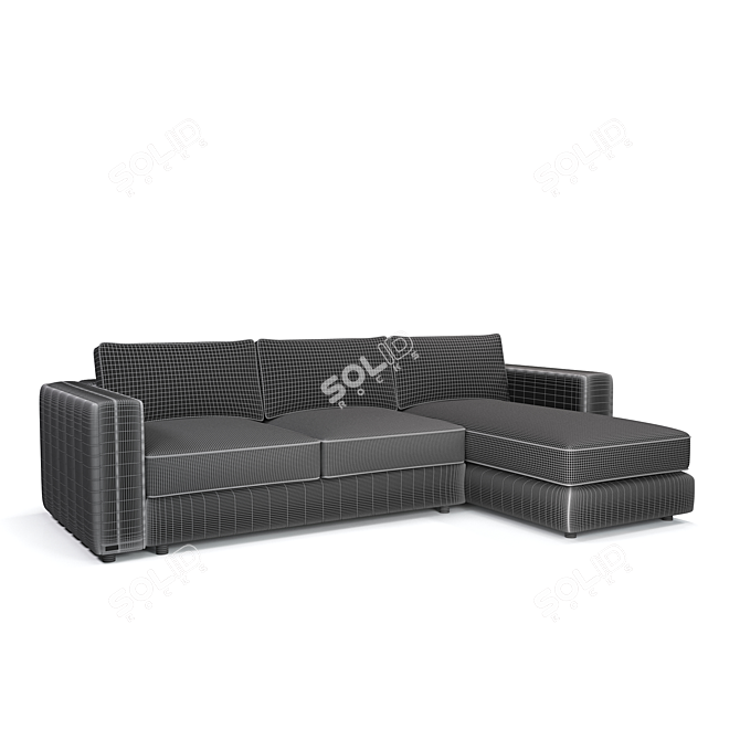 Giovanni LORUSSO Modern Comfort Sofa 3D model image 6