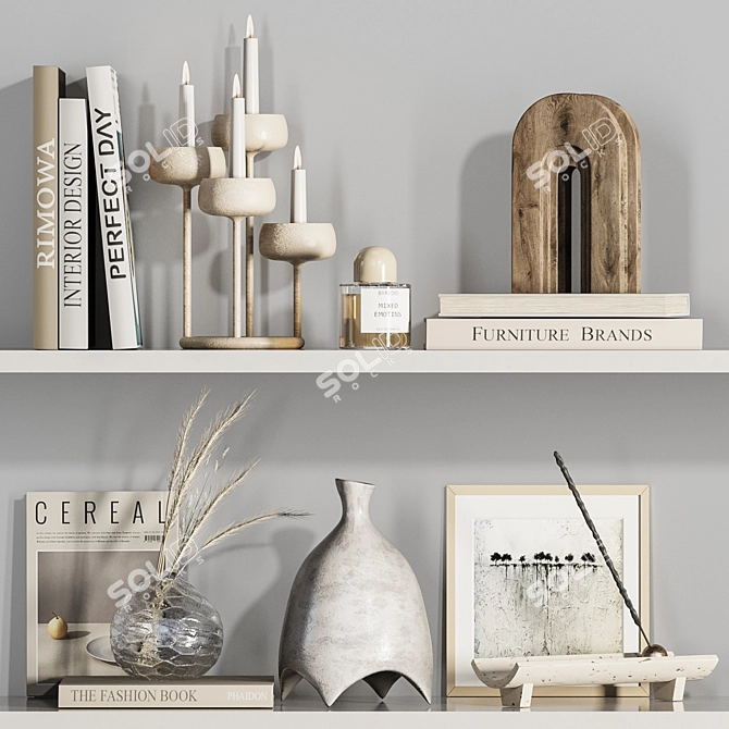 Color-Changing Decor Set - 3D Model 3D model image 1