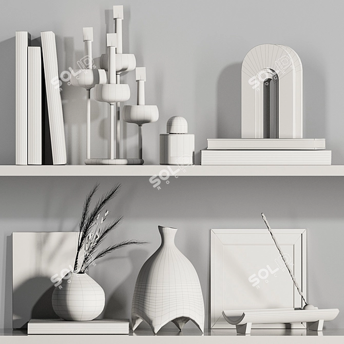 Color-Changing Decor Set - 3D Model 3D model image 4