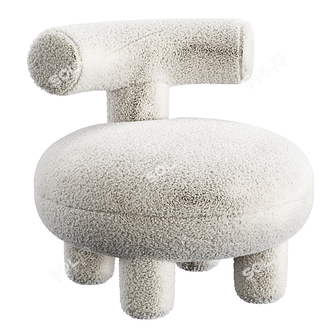 Kian Chair: Modern and Comfortable 3D model image 1