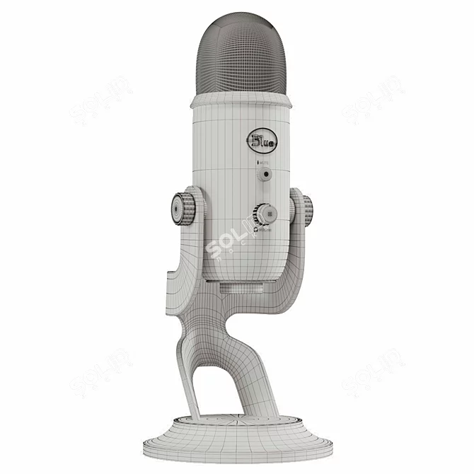 Logitech Blue Yeti USB Microphone 3D model image 5