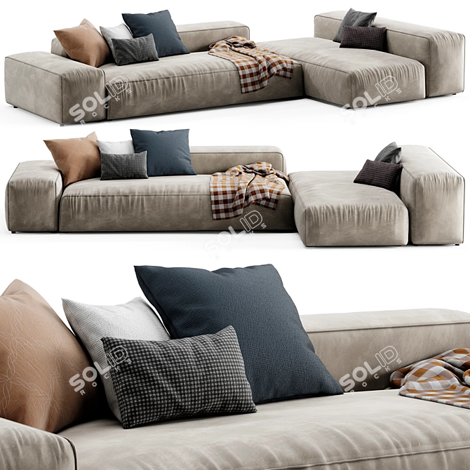 Vintage 3D Model Desiree Boog 3D model image 1