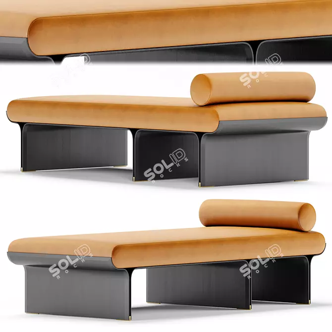  Modern Galotti&Radice Day Bed 3D model image 1