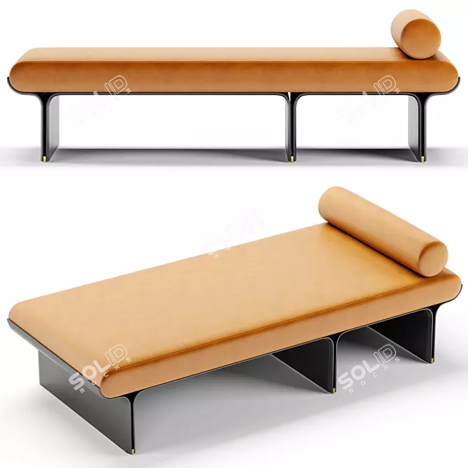  Modern Galotti&Radice Day Bed 3D model image 2