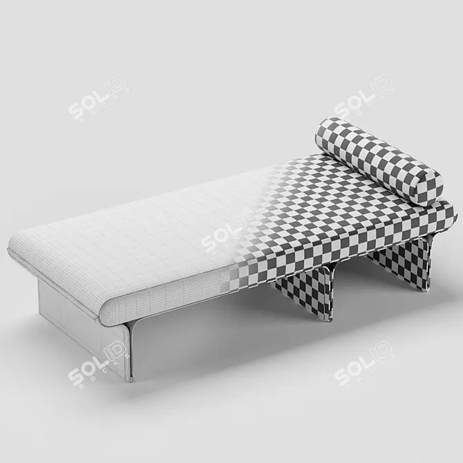  Modern Galotti&Radice Day Bed 3D model image 3