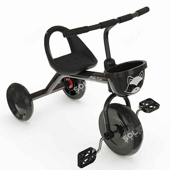 Moby Kids Raccoon Trike 3D model image 4