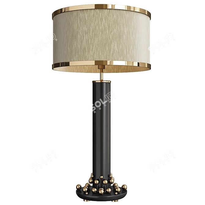 Sleek Modern Castro Table Lamp 3D model image 1