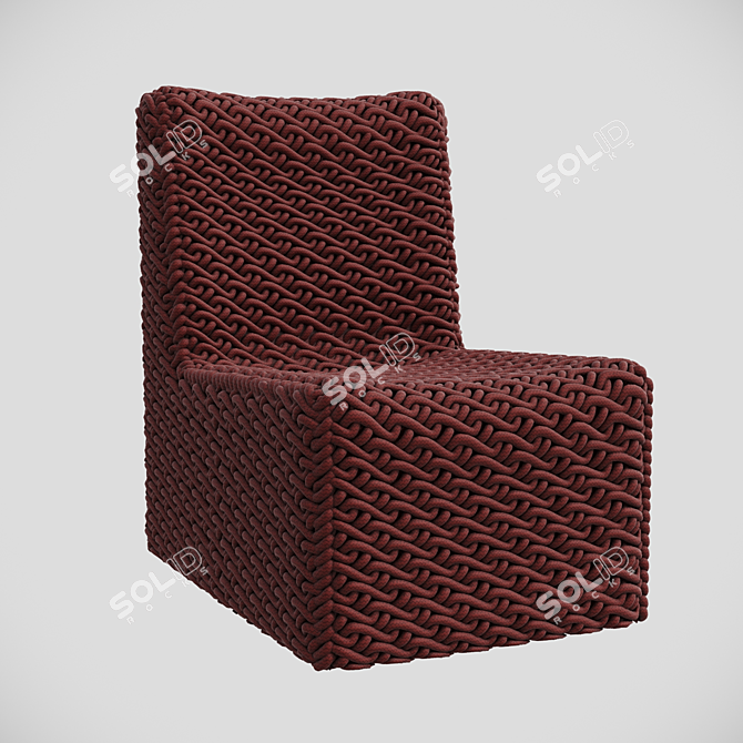 Sleek Tidelly Obsession Chair 3D model image 1