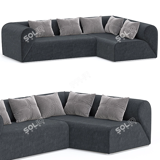 Heartbreaker 3D Sofa Model 3D model image 1