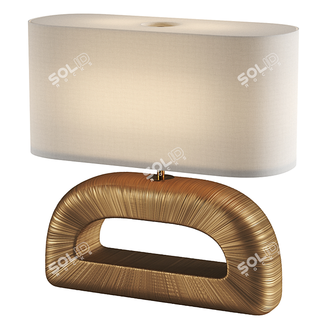 Modern Kelly Wearstler Table Lamp 3D model image 1