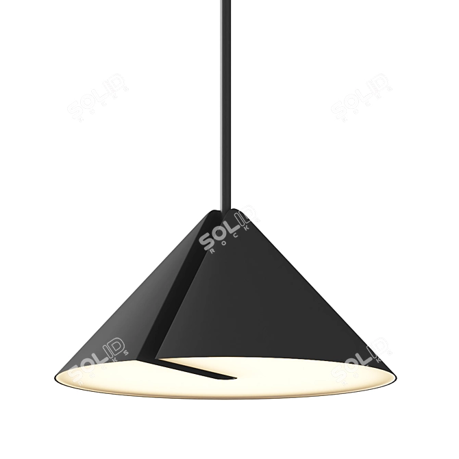 Scandinavian Style Pendant Light 3D model image 2