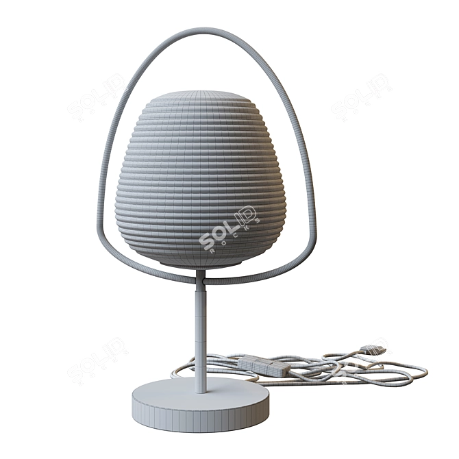 Elegant Moderli Table Lamp 3D model image 3