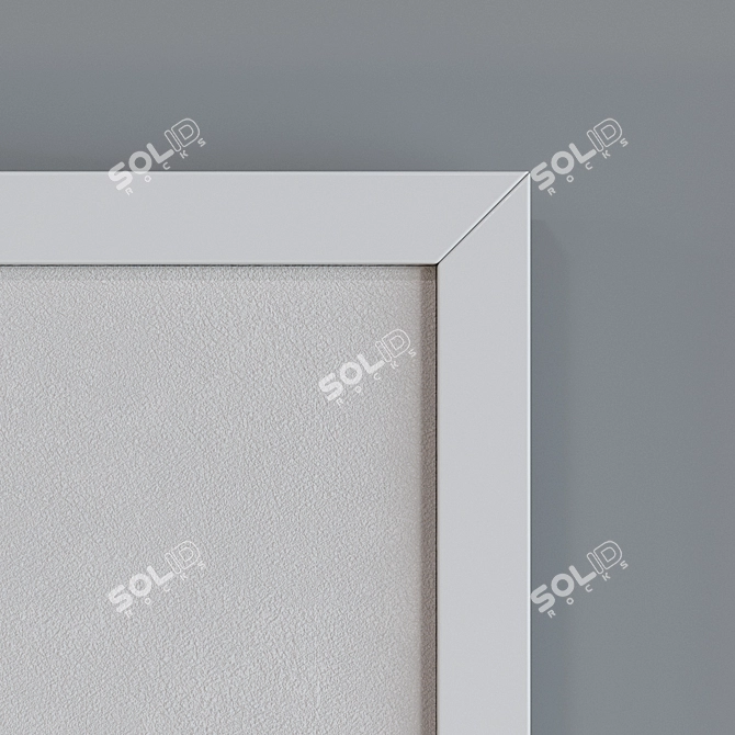 Abstract Frame Set: Modern Style, 2pcs 3D model image 6