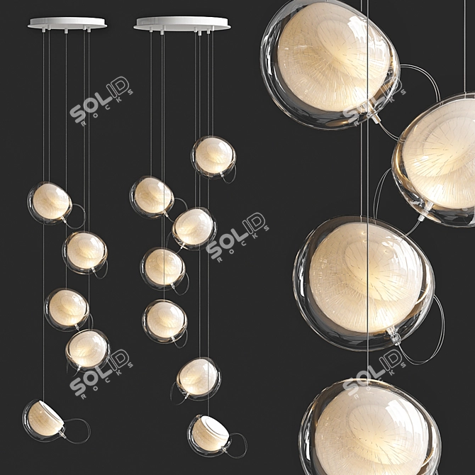 Modern Bocci 76 Series Design 3D model image 1