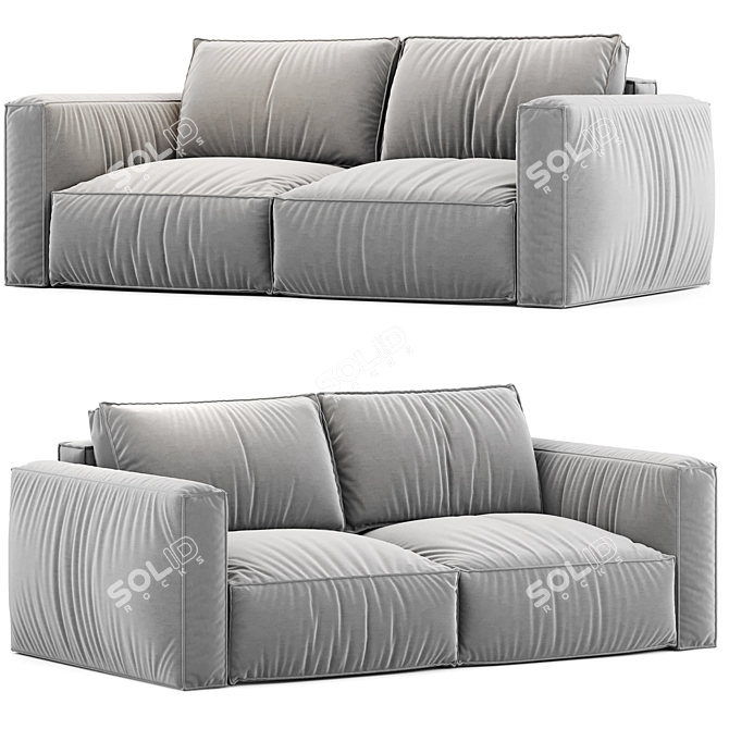 Ebi Mini Sofa | Loft Collection 3D model image 2