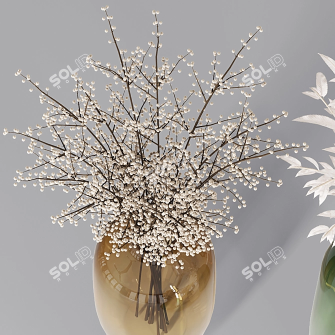 Bouquet Collection with Fur Modifiers 3D model image 5