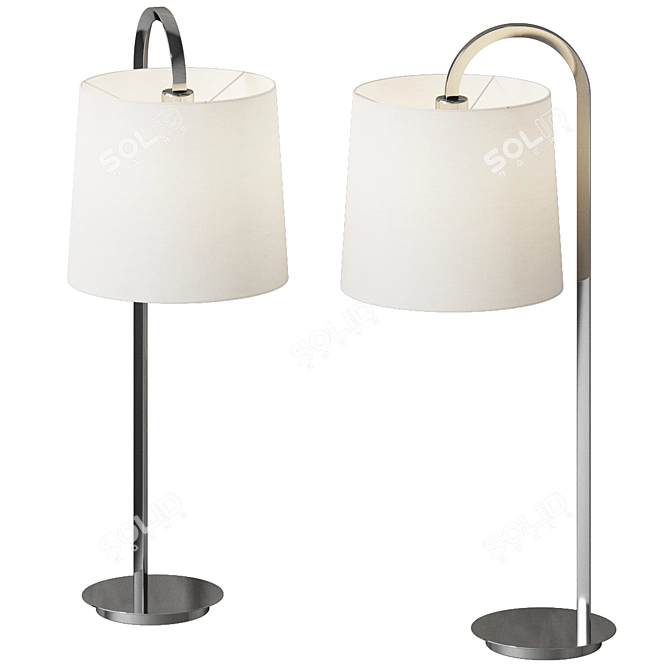 Dantone Urban Table Lamp 3D model image 1