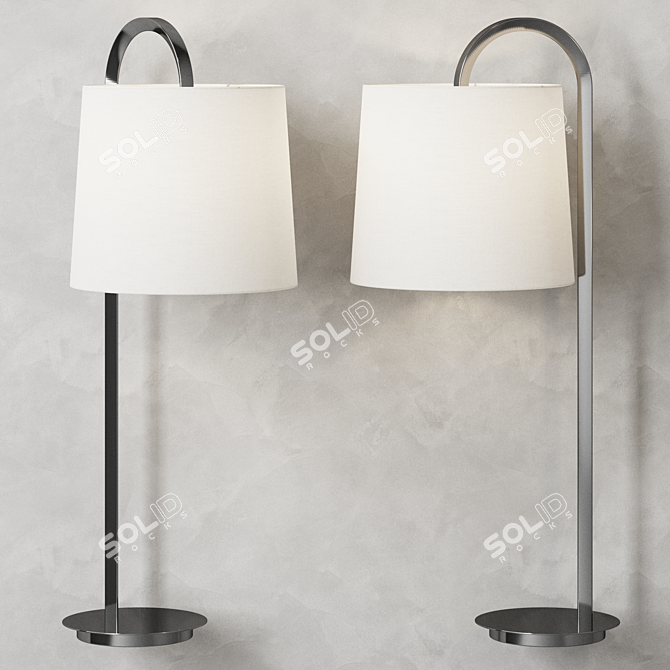 Dantone Urban Table Lamp 3D model image 2