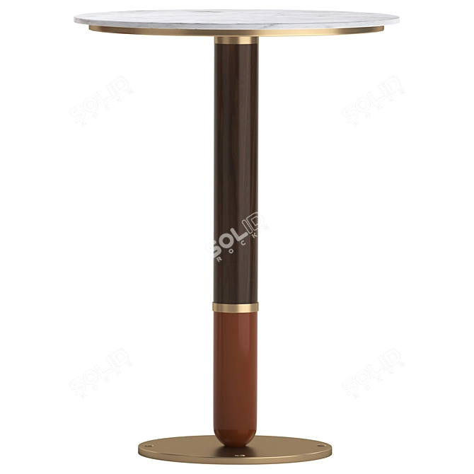 Modern Bar Set Furniture Design 3D model image 3