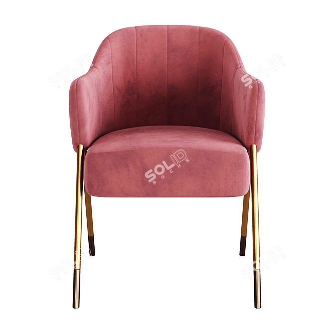 Modern Elegance: Jackie Chair Render 3D model image 3