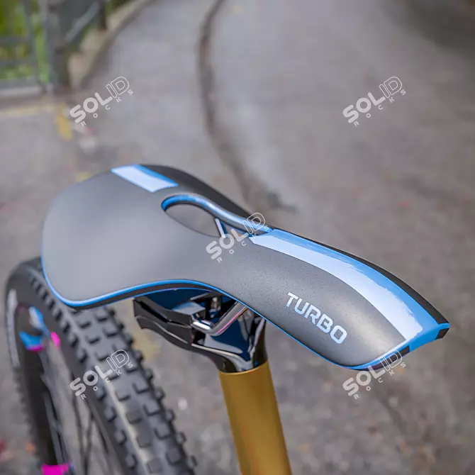 High-End Mountain Bike Model 3D model image 2