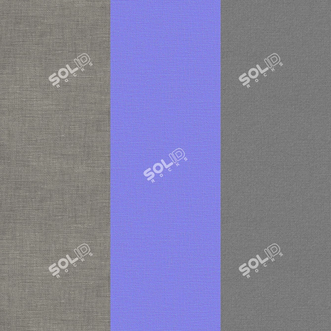 PBR Fabric Texture Set - Beige, Brown, Grey 3D model image 4