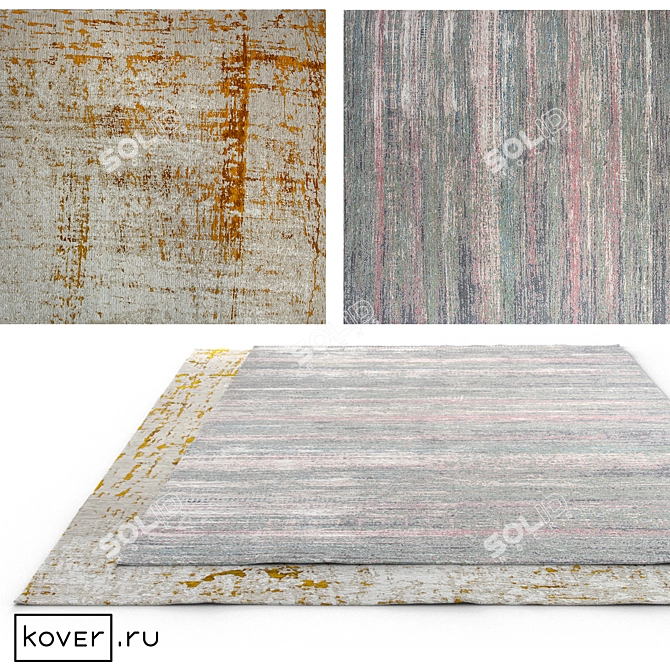 Art de Vivre Abstract Rugs 3D model image 1