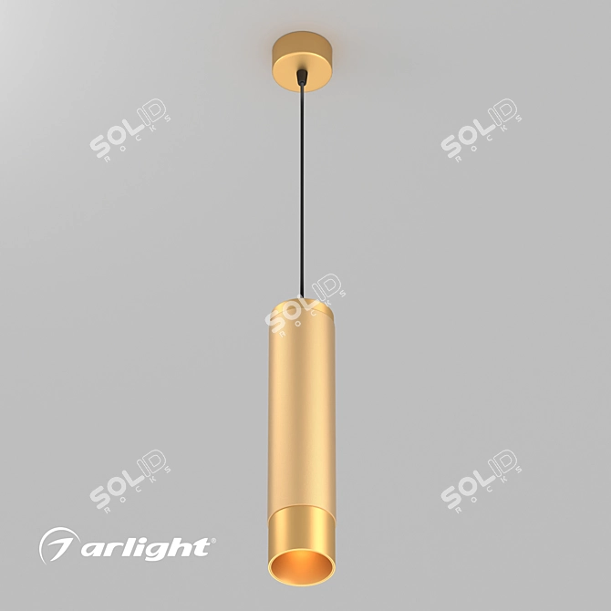 Designer Pendant Light Fixture | High CRI 3D model image 1